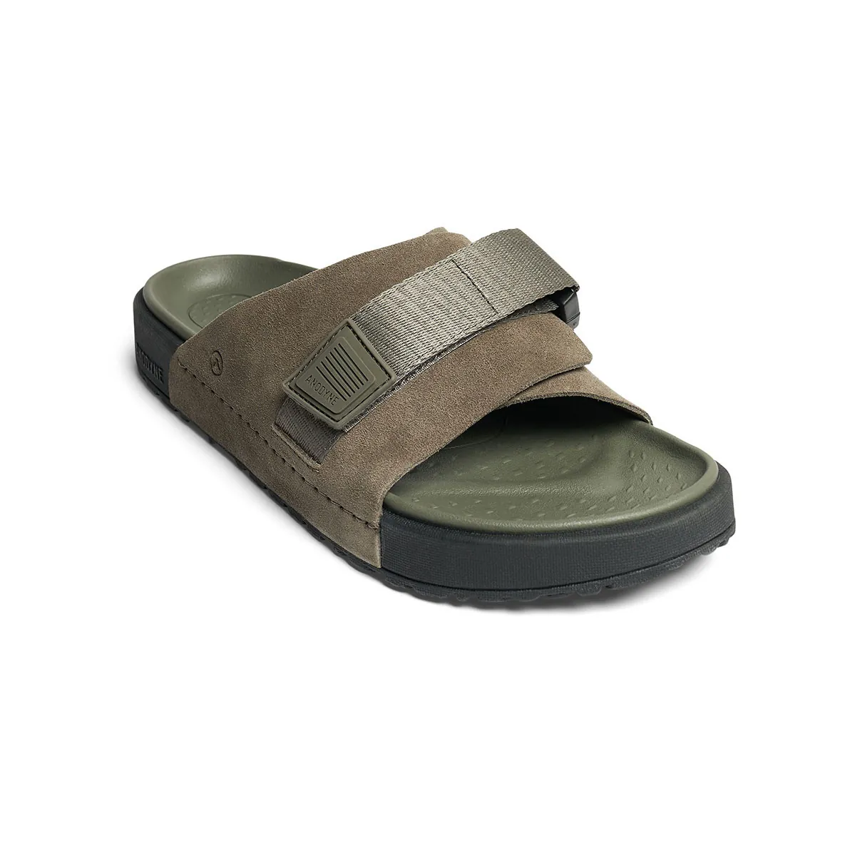 Men Slide Sandal - Olive » CFAS Foot & Ankle Store - East Brunswick ...